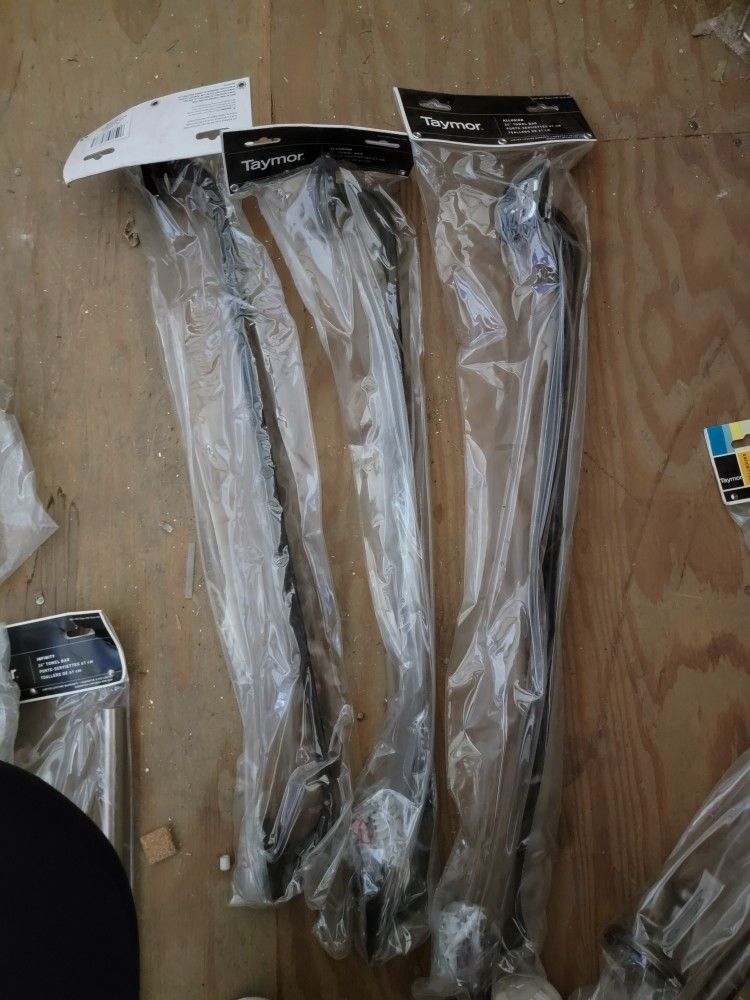 If Bought All Together As Bundle, Towel Bars,rings, Toilet Paper Holders