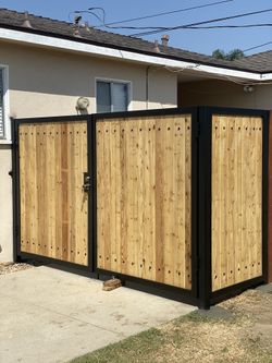 Custom dobles gates and pannel, iron works