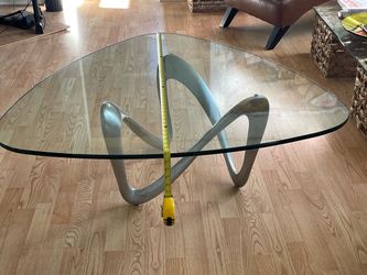 Contemporary Glass Coffee Table