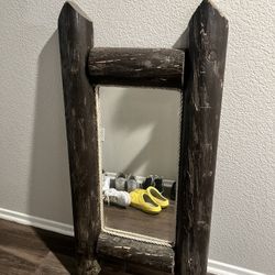 Wood Mirror
