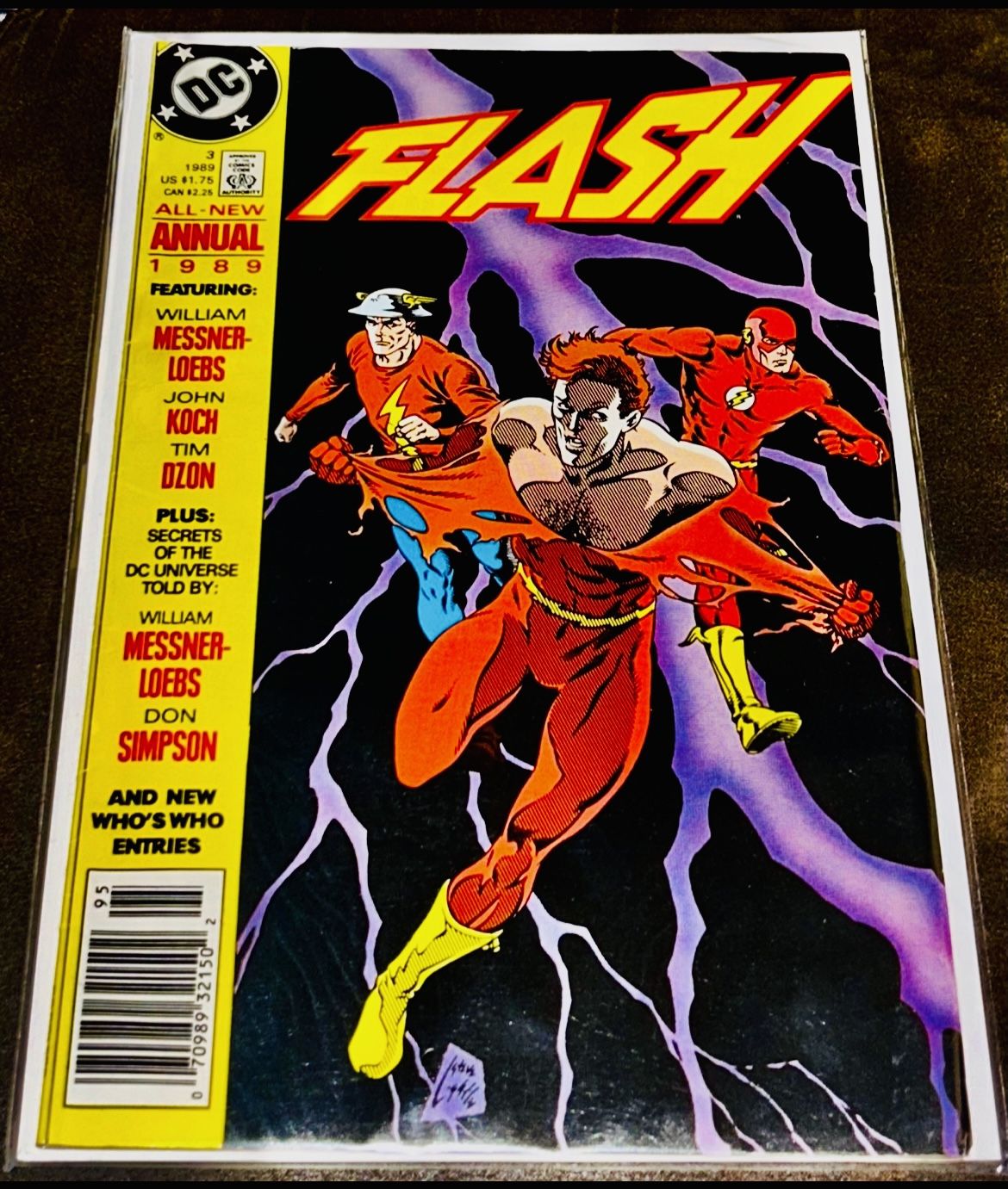 FLASH Annual #3 1989 DC