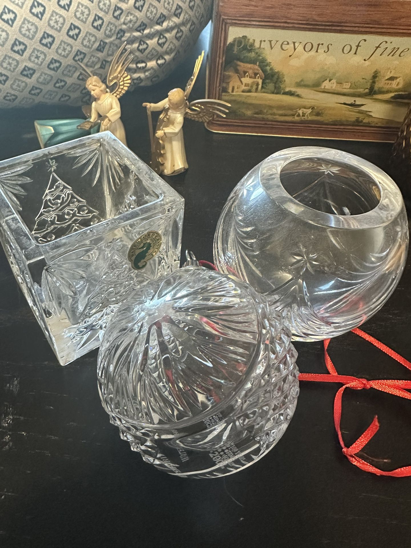 Waterford Crystal Christmas Trio