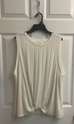 Brand new Ladies white twist front top size XXXL