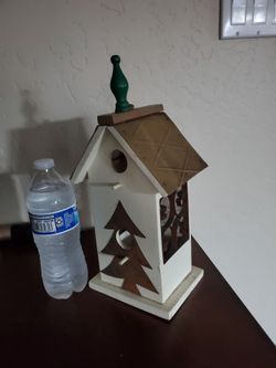 Christmas birdhouse