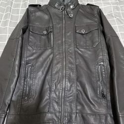 Black Leather Jacket 