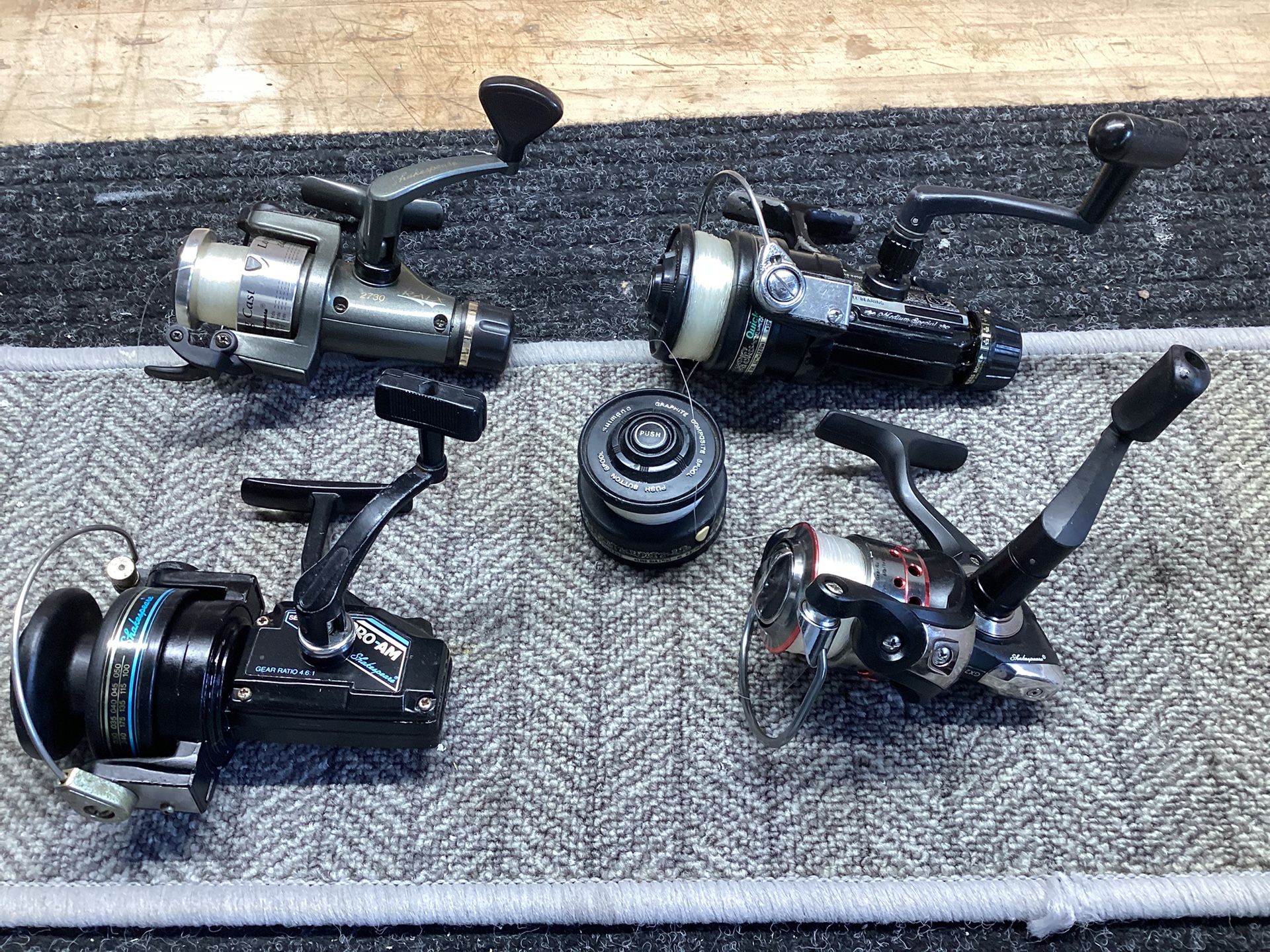 Multiple Fishing Reels