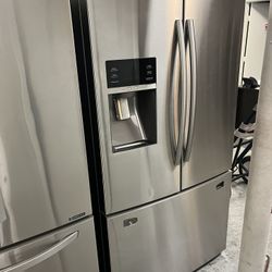 Samsung Stainless  (dual Icemaker)