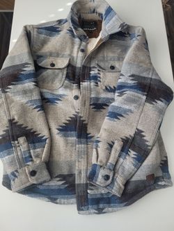 Jachs New York Sherpa-Lined Flannel Shirt Jacket
