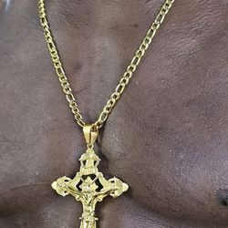 I Deliver I Ship 14k Gold Plated Chain 