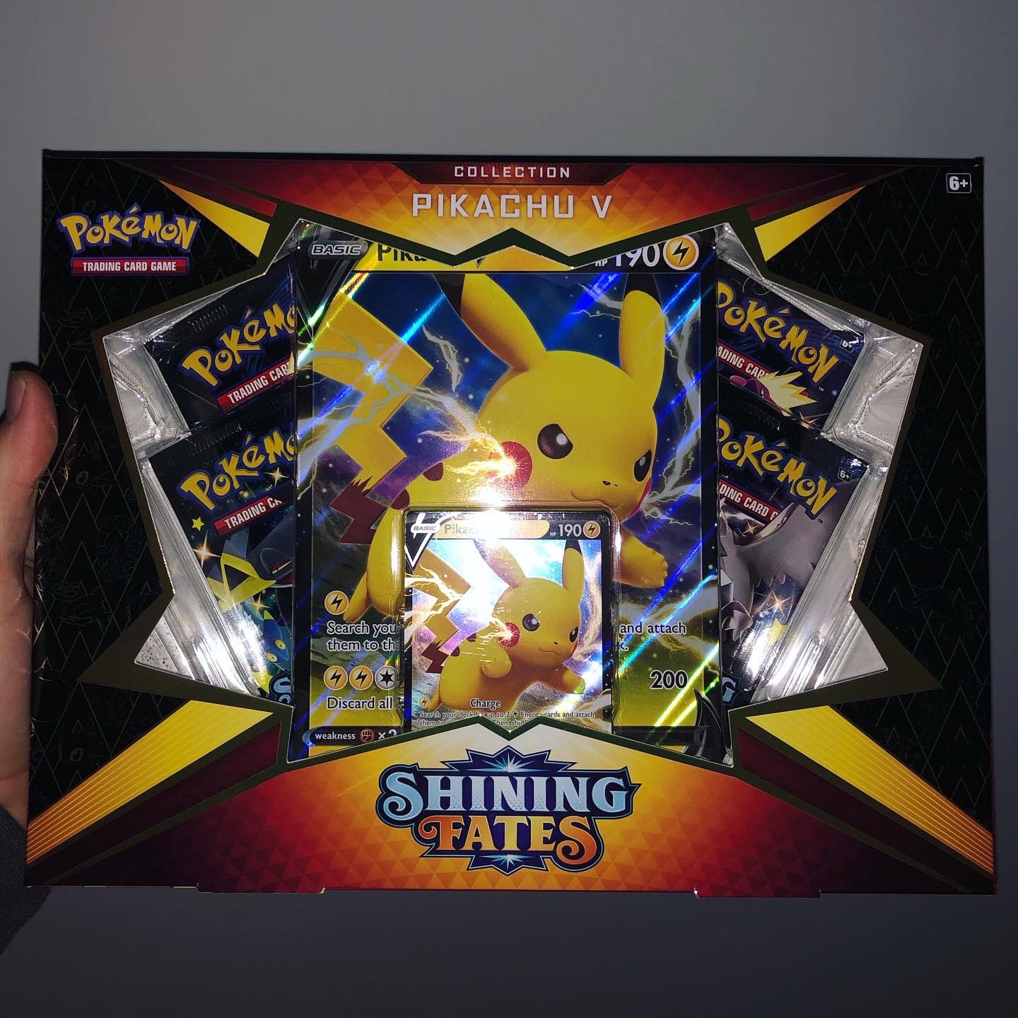 Pokemon shining Fates - Pikachu Boxes (4packs)