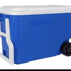 🔥 Brand New Igloo Cooler w/Wheels – $35 OBO – MUST GO TODAY