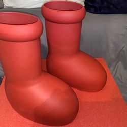 MSCHF Big Red Boots