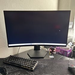 27 INCH 1440P CURVED GAMING MONITOR DELL