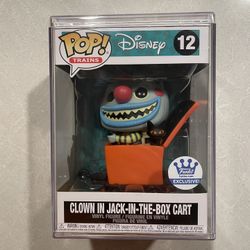 Clown Jack-in-the-box Cart Funko Pop Train *MINT* Shop Exclusive Disney Nightmare Christmas NBC 12 Jack Skellington