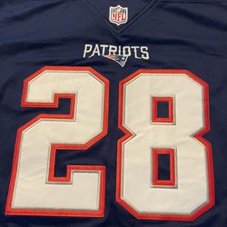 NFL New England Patriots Stitched Nike On Field Sz XL Michel Jersey