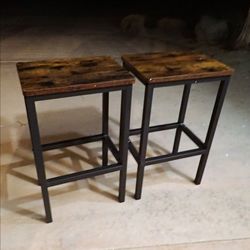 Bar Stools Set of 2 Counter Height
