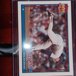 Topps 1991 Nolan Ryan Card Number One