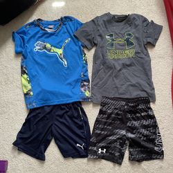 Size 5 Shorts Set New Puma Under Armour