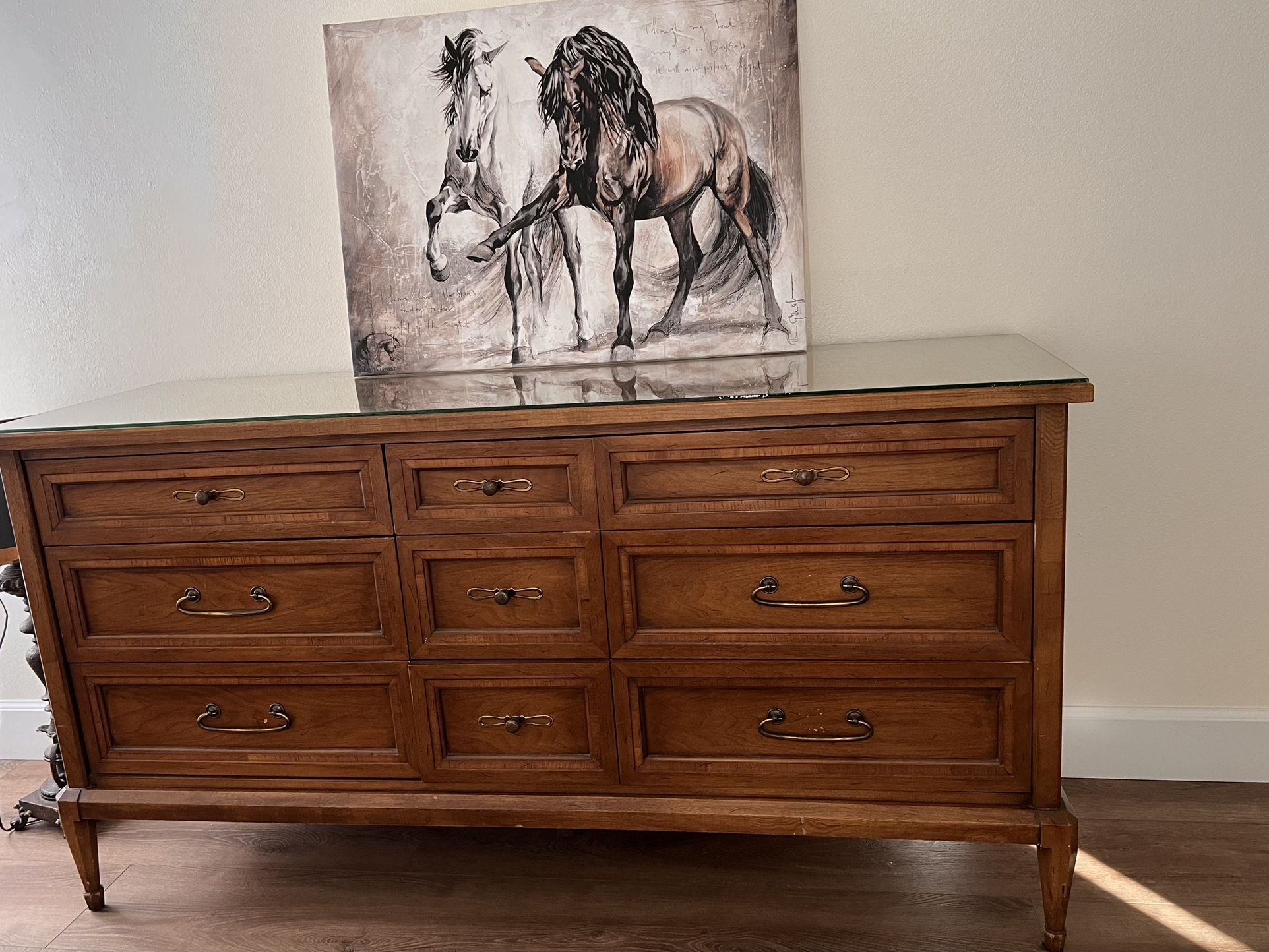 Solid Wood Dresser Set