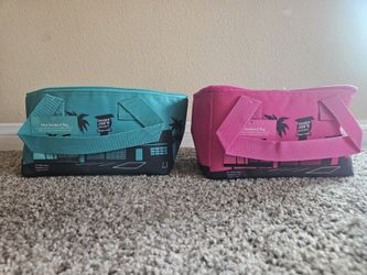 Original Mini Insulated Trader Joe's Bags Blue and Pink