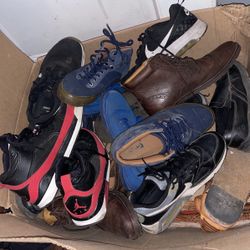 Box Of Men Shoes Size 10