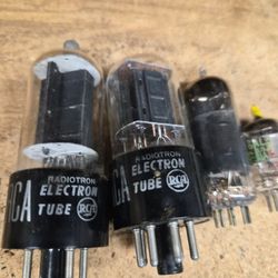 RCA Radiotron Electron Tube Antique Classic Vintage Display Movie Scene 