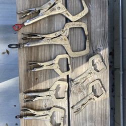 C Clamps - Large And Small 