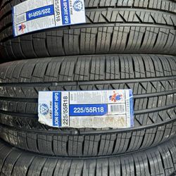 225/55/18 Set De Nuevas Llantas