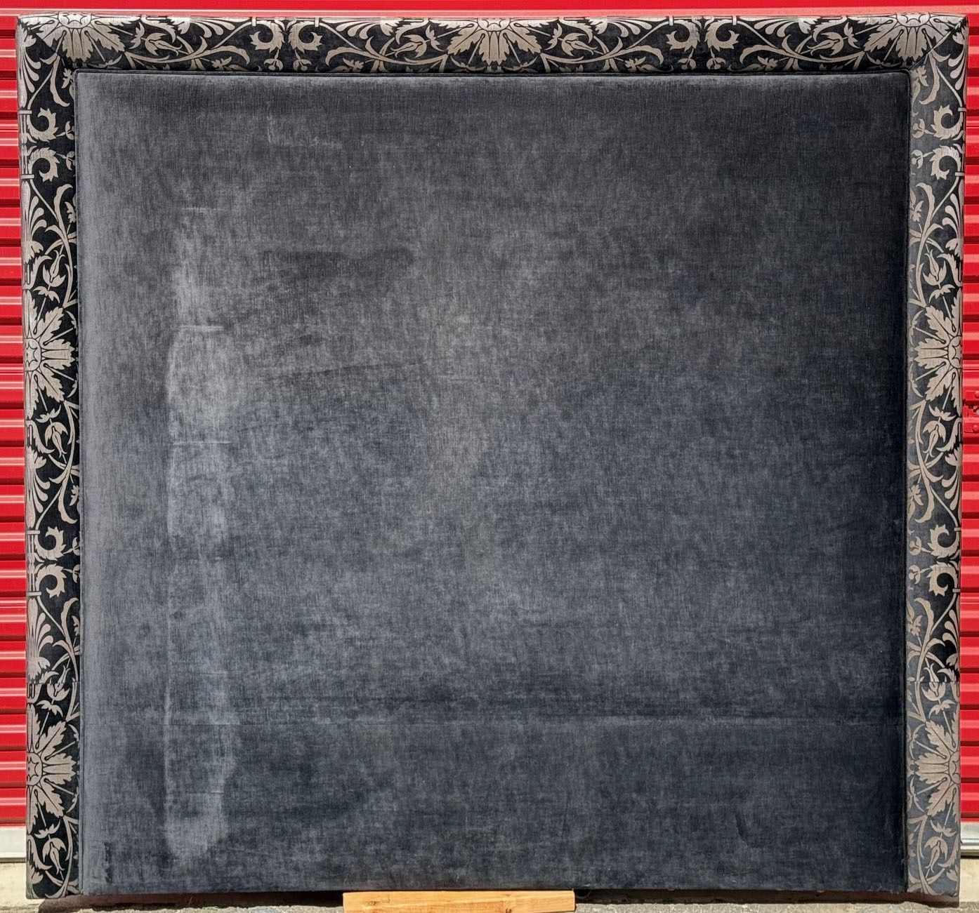 Upolsthered Designer Headboard with hand printing