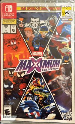 Limited Run Games SDCC Exclusive Marvel Maxximum Collection for Nintendo Switc