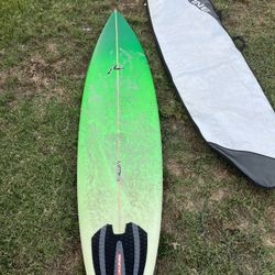 8’6” Rusty Surf Board 
