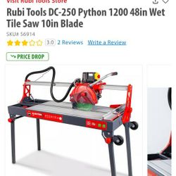 Rubi Python Wet Tile Saw