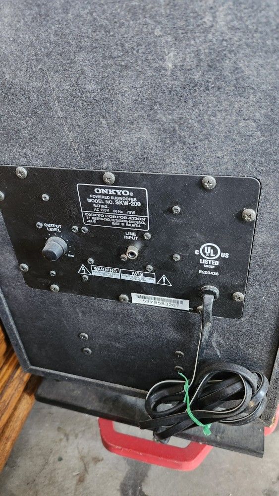 Sub Onkyo Speaker