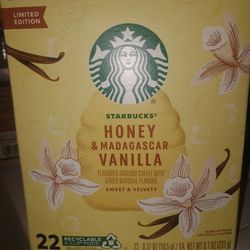 20 Honey Madagascar Vanilla Starbucks Pods