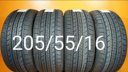 205/55/16 For Sale 4 New Tires We Service Motorcycle Tires