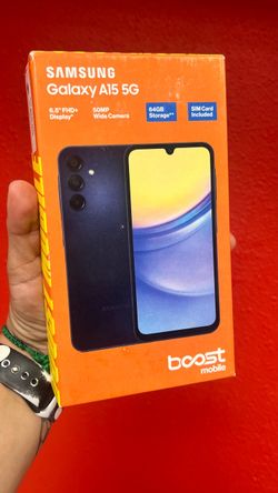 Galaxy A15 64GB for boost only