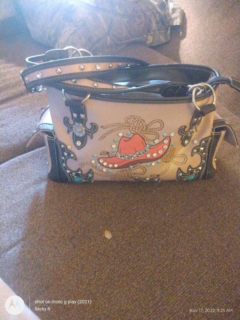 Women's Western Wear Cowgirl Hat Purse