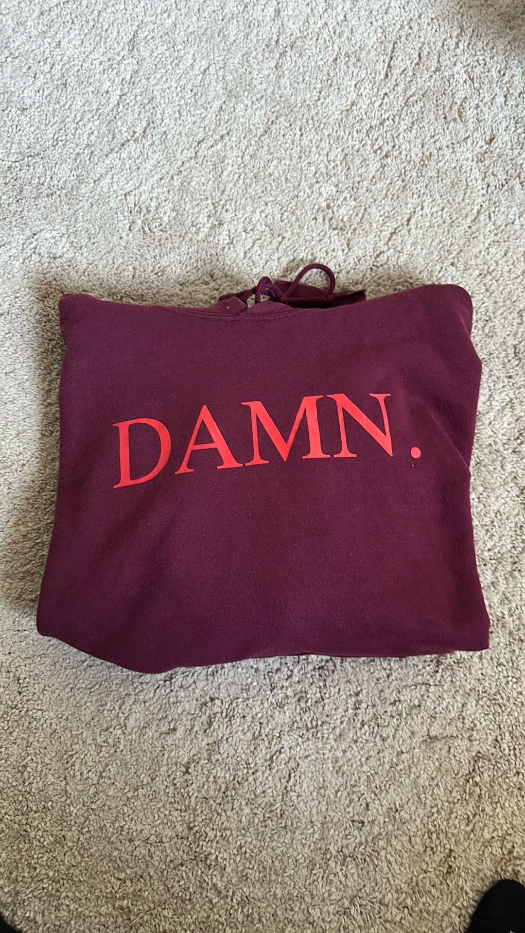 DAMN Hoodie - Kendrick Lamar