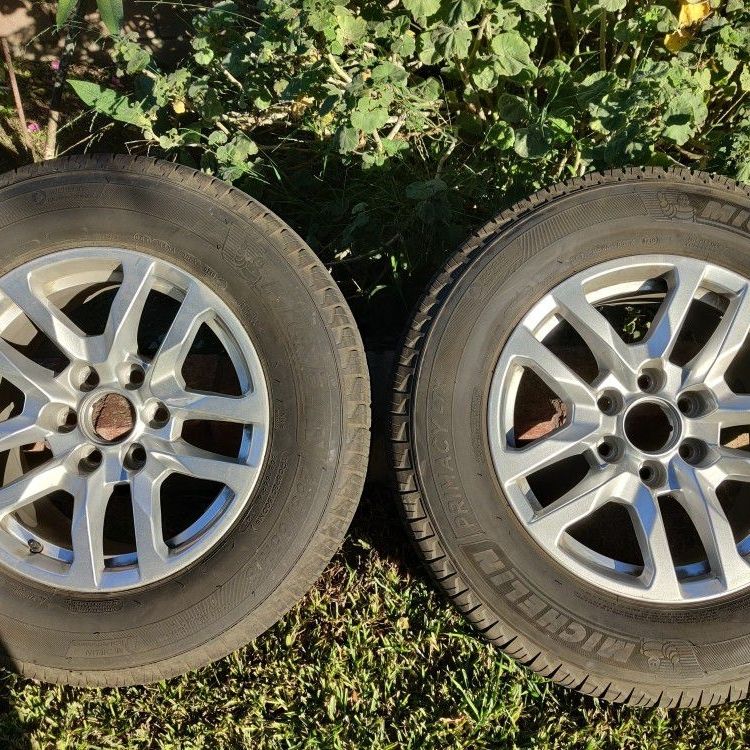 2019/2020 Chevy Silverado Stock Rims Center Cap Included