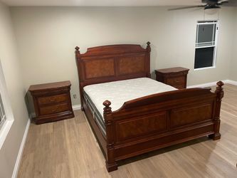Cal King Bed Set plus Mattress