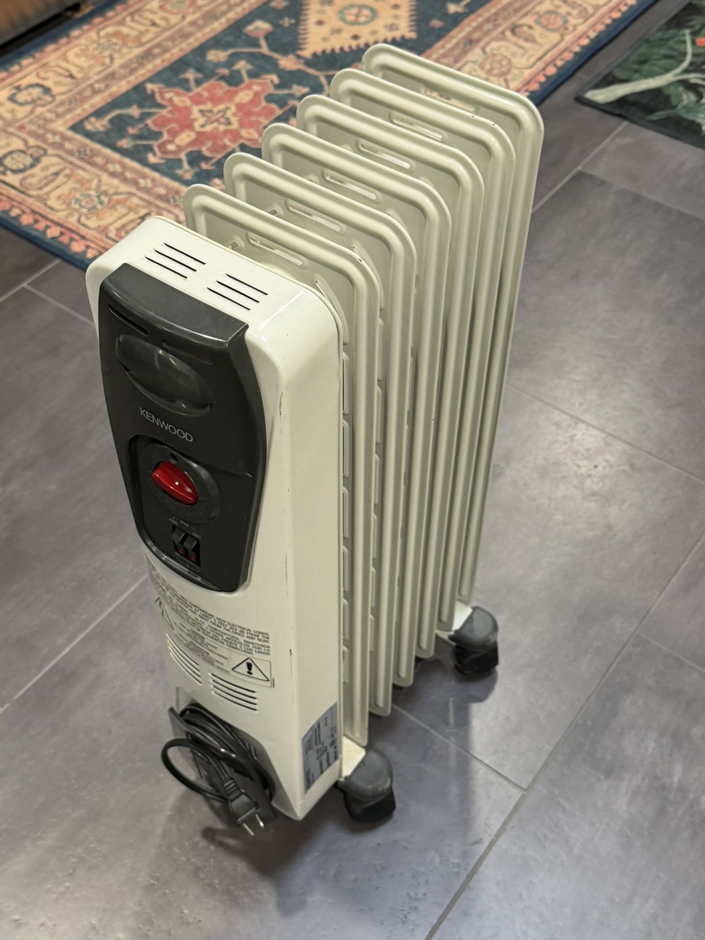 Kenwood EW0507K SAFEHEAT Oil Filled Electric Heater