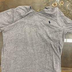 Grey polo Ralph Lauren shirt 