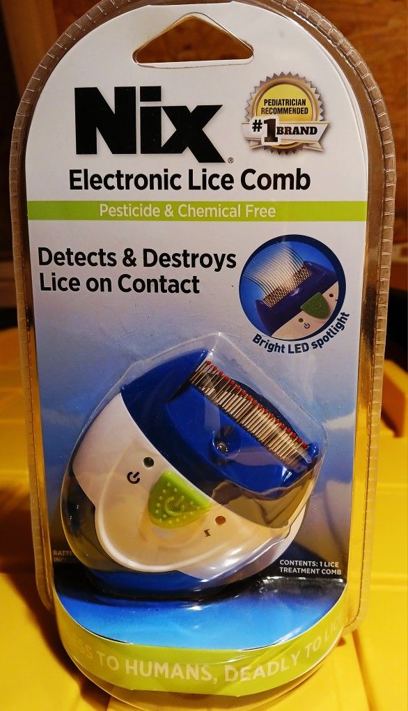 Brand New Nix Electric Lice Comb