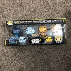 Funko Pop Special Edition Star Wars Darth Vader/StormTrooper/C-3P0/ Luke Skywalker