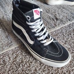 Vans Sk8-Hi high-top sneakers.