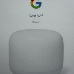 Google Nest WiFi Router