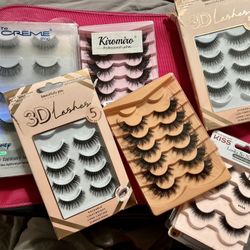Lot Of 6 Packs Of. Variety Of Lashes