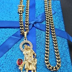 I Deliver I Ship 14k Gold Plated Chain 