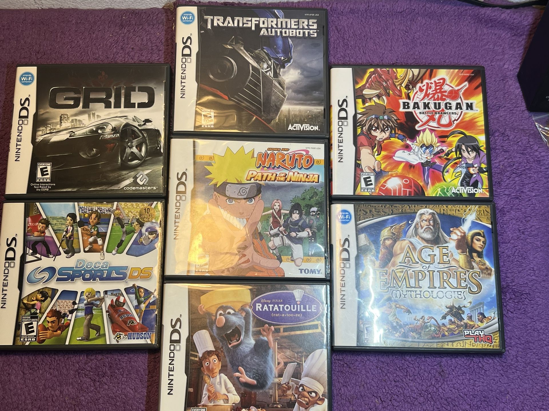 Nintendo DS Game Lot