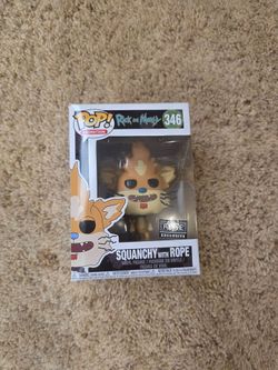 Funko Pop! Animation: Rick and Morty - Squanchy with Rope